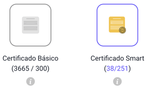 Elige el tipo de certificado para tu documento - CINCEL